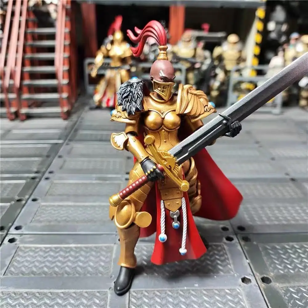 

【В наличии】 JOYTOY Warhammer 40K Sisters of Silence White Falcons Vigilator Cadre Vigilator Mistress Squad Toy