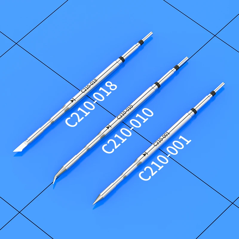 C210 Soldering Iron Tip Compatible with JBC T210 Handle for CD-2SD/2SHE Nozzle C210-004 C210-005 C210-024 C210-0028 030 033 038