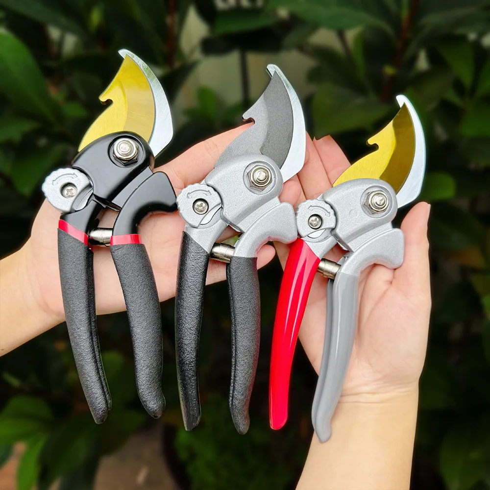 

SK85 Steel Pruning Shears - Heavy-Duty Garden Scissors for Tree & Branch Trimming