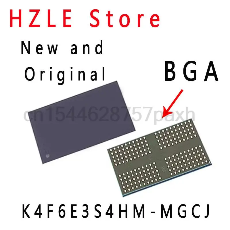 1PCS New and Original  K4F6E3S4HM-GFCL K4F6E3S4HM-BGCH K4F6E304HB-MGCJ K4F6E304HB-MGCH BGA RONNY IC K4F6E3S4HM-MGCJ