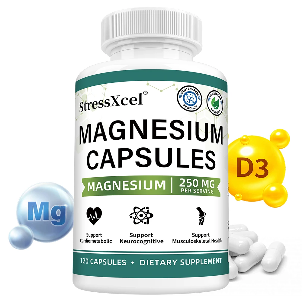 

Magnesium Glycinate Supplement 250mg - Support Sleep, Heart Health, Muscles, & Bone Strength - Best Absorption Magnesium