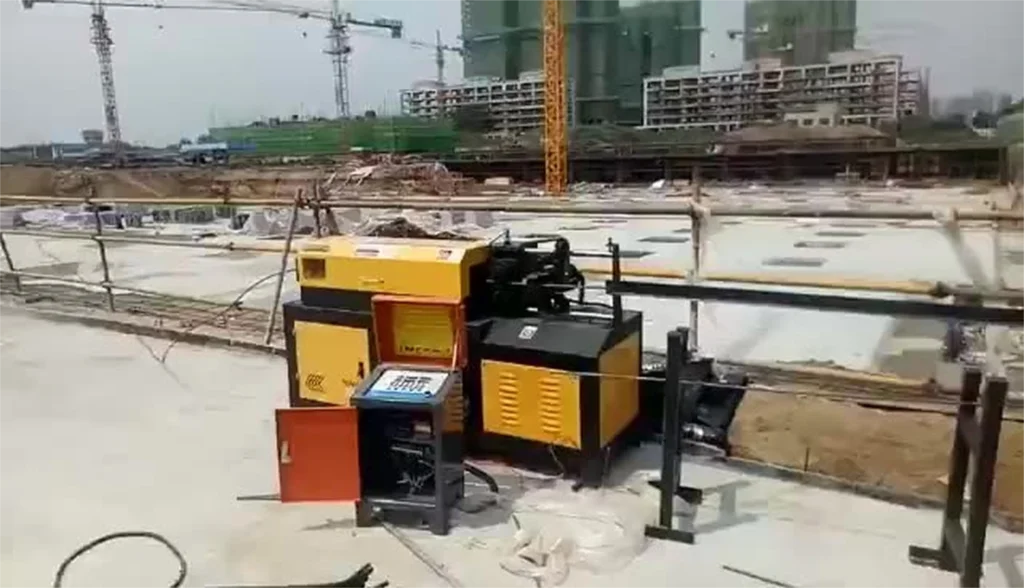 YUGONG pelurus pipa logam, mesin pelurus dan pemotong kawat, mesin pelurus setang baja