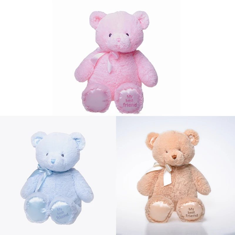 Cute Sitting Posture Bear Doll Plush Toys Soft Stuffed Doll Hug Pillow Birthday Party Wedding Home Decoration Room Decor Gift