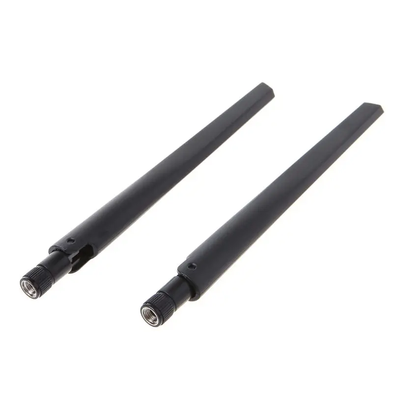 2x 6dbi antena wifi banda dupla direcional antena 2.4ghz/5ghz com conector fêmea RP-SMA roteador wi-fi sem fio