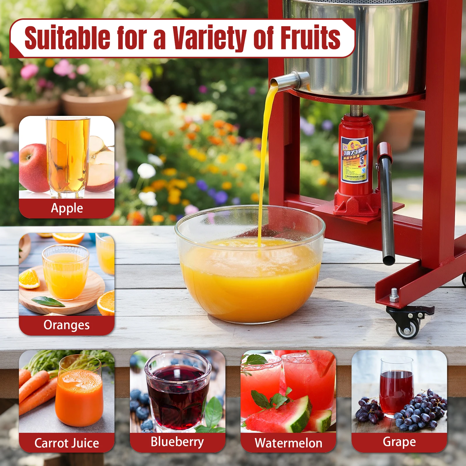 9L Grape Wine Apple… - image