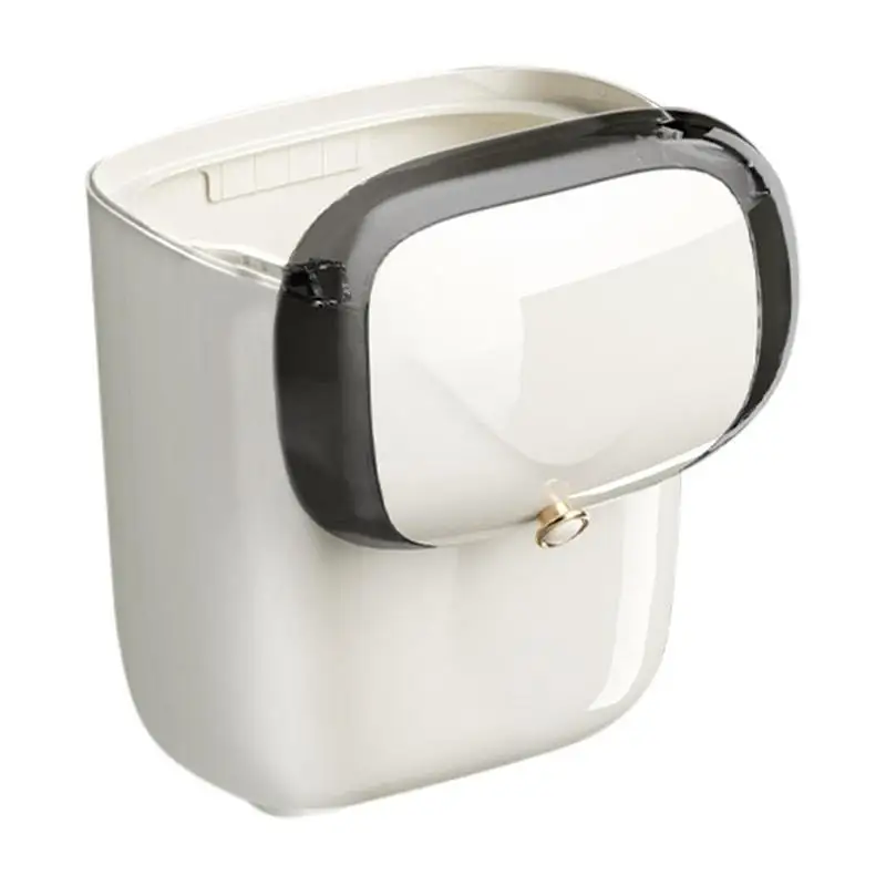 

Настенный мусорный бак, настенный кухонный мусорный бак с крышками, большой вместительный мусорный бак, задний клейкий мусорный ящик для ванной комнаты, кухни