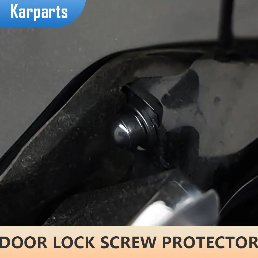 

12Pcs ABS Car Door Lock Screw Protector Screws Rustproof Protective Cover for Jeep Renegade 2014 - 2021 Accessories