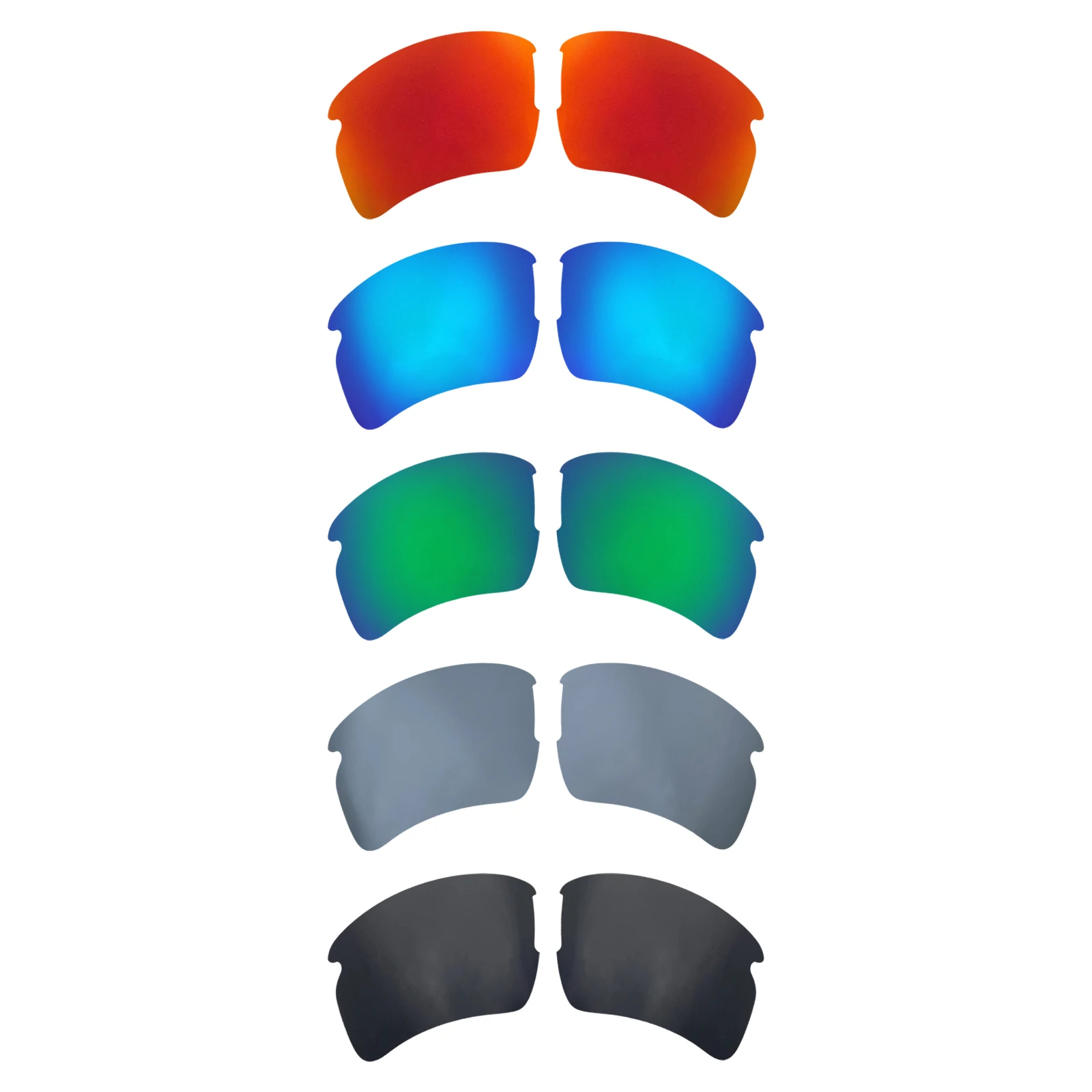 xyqrenrr Polarized Replacement Lenses for Oakley Flak 2.0 XL OO9188 Sunglass-Over 19 colors