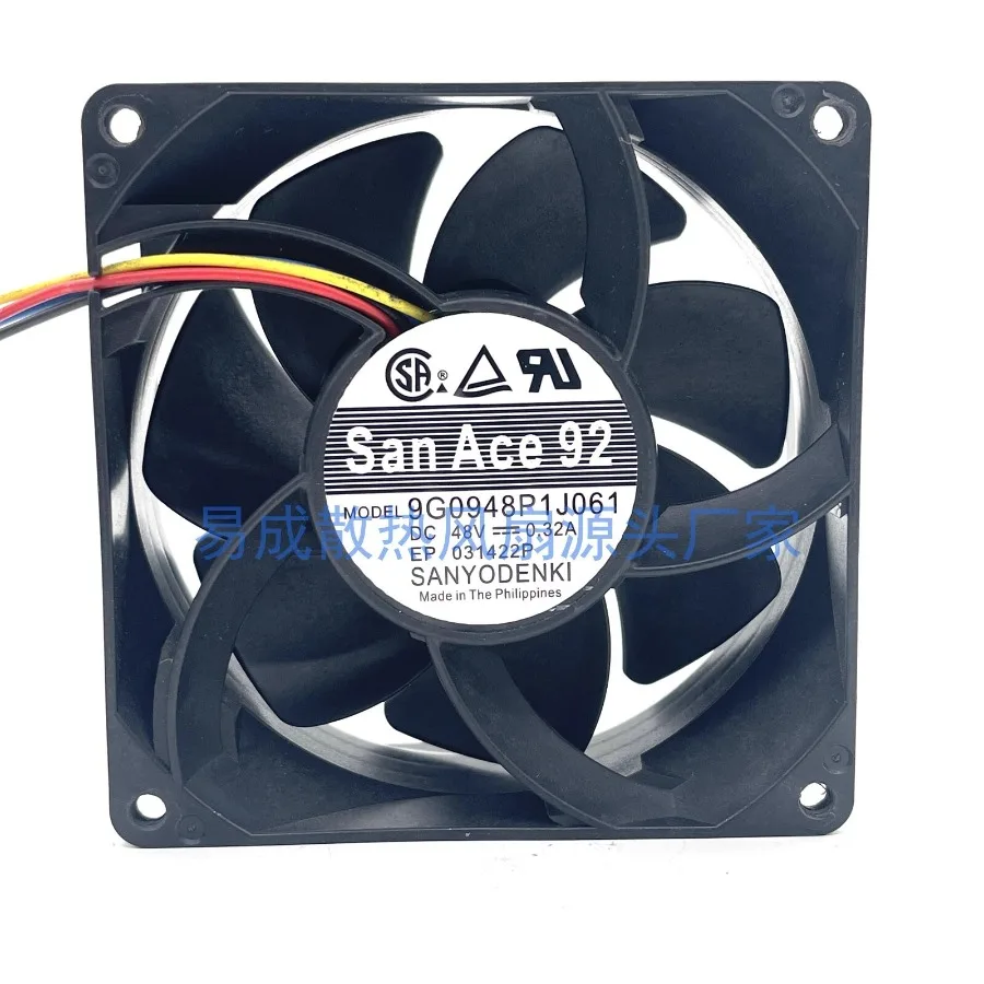 For Sanyo San Ace 92 9G0948P1J061 48V 0.32A 9025 4-Wire Cooling Fan