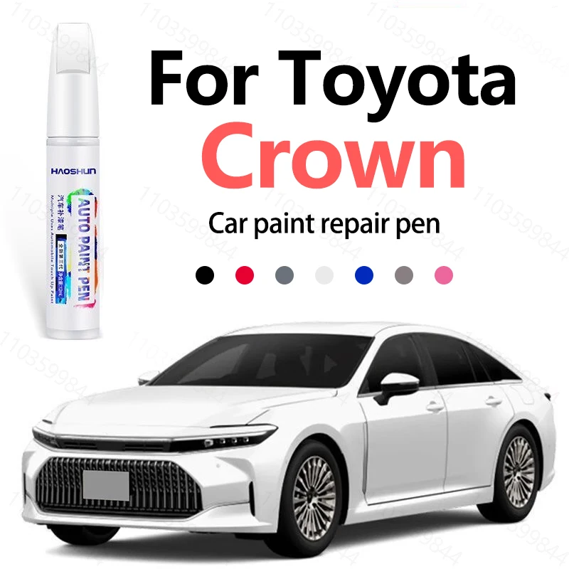 For Toyota Crown Land Cruiser Super Saloon Hardtop Royal Athlete Majesta Hybrid Car Paint Repair Pen Scratch Remover Accessories