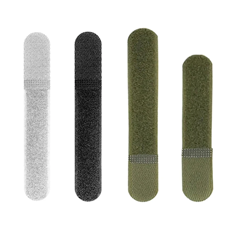 10pcs Reusable Backpack Fastener Buckle Nylon Straps Cable Ties Strap Webbing Organizer Fix Hook Loop Grip Wrapping Cord