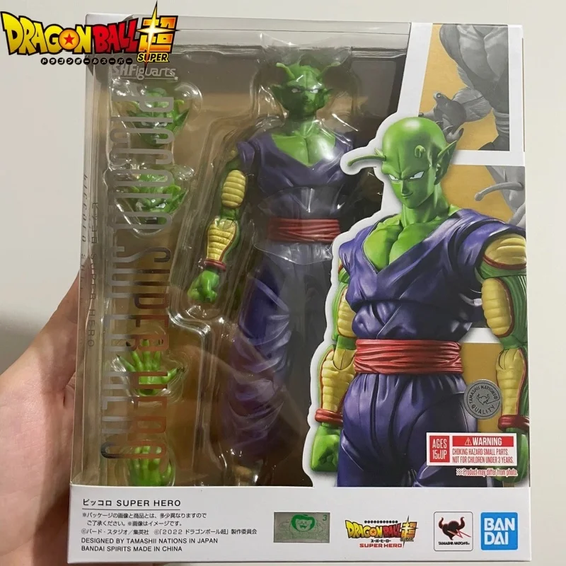 

Новинка в наличии, 100% оригинальная фигурка Dragon Ball, модель комплекта, аниме-фигурки, Shf Piccolo, коллекция супергероев, фигурка, экшн-модель