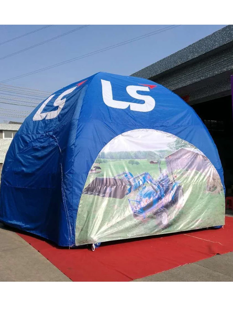 wholesale High quality giant inflatable event tent with printings inflatables dome tent spider party tents trade show kiosk for