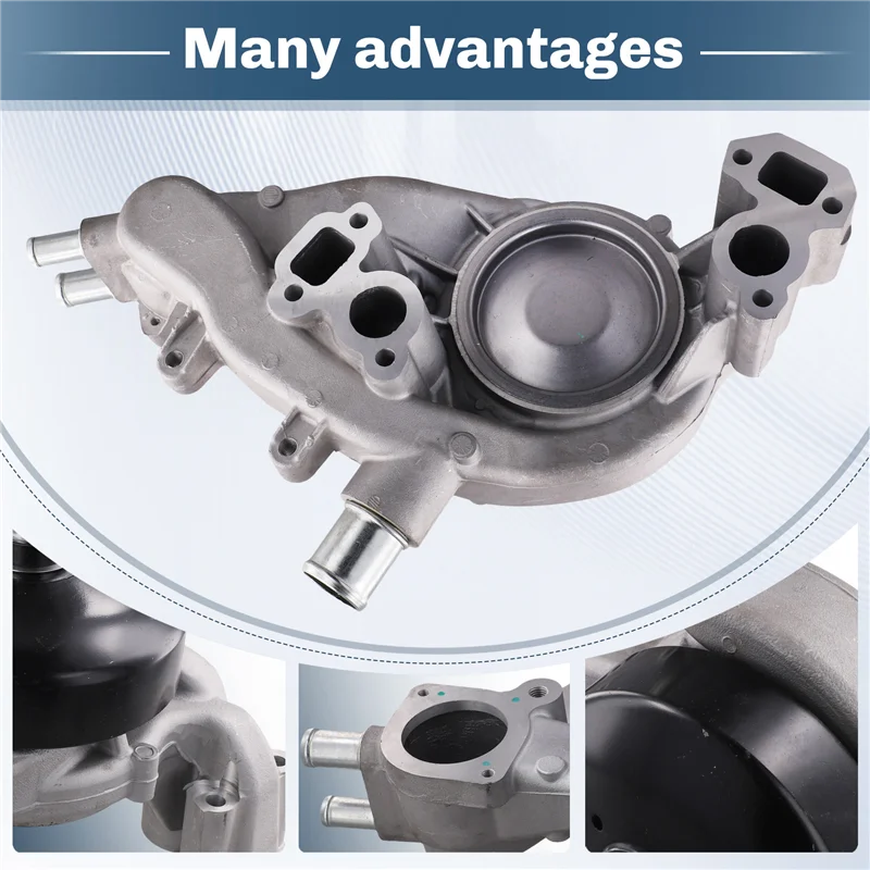 19208815 Wasserpumpe passend für Hummer H2 2007–2009 H3 H3T Cadillac Escalade Colorado 19253263 12600767 12681417