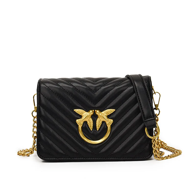 

Luxe Chain Square Bag, Women's Chic Crossbody Purse, Day to Night Shoulder Tote, Casual Sling Bag, Minimalist Top Handle Bag