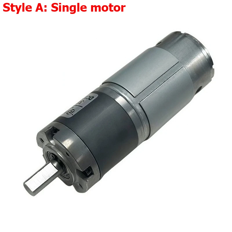 36GM-550 DC speed reducer motor, 12V/24V adjustable-speed motor with speed controller, bracket