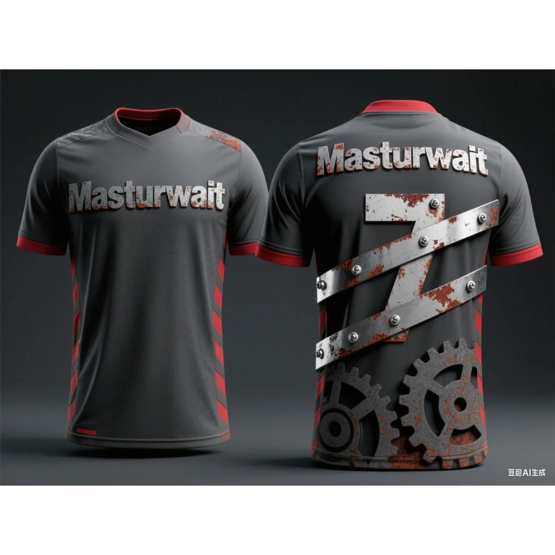 التصميم الميكانيكي رقم. 7 كرة القدم جيرسي ثلاثية الأبعاد الطباعة الرياضية والترفيه الجافة بسرعة تنفس الرجال والنساء Y2K تي شيرت