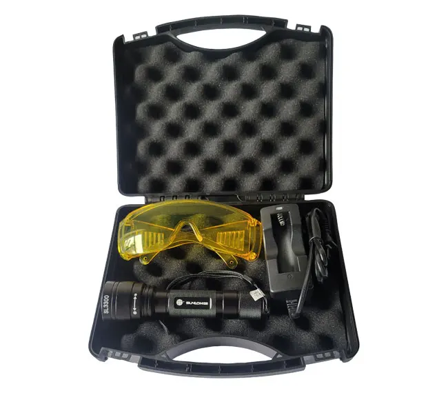 Sunlonge SL3300 UV Blacklight Industrial Ultraviolet Flashlight 3W UV LED Mini Torch Light