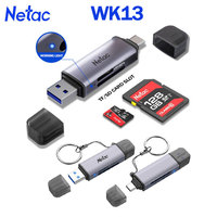 Netac High-Speed Card Reader All-in-one TF SD Memory Card USB3.0 Multi-function Converter Computer/Type-C Phone Tablet Common