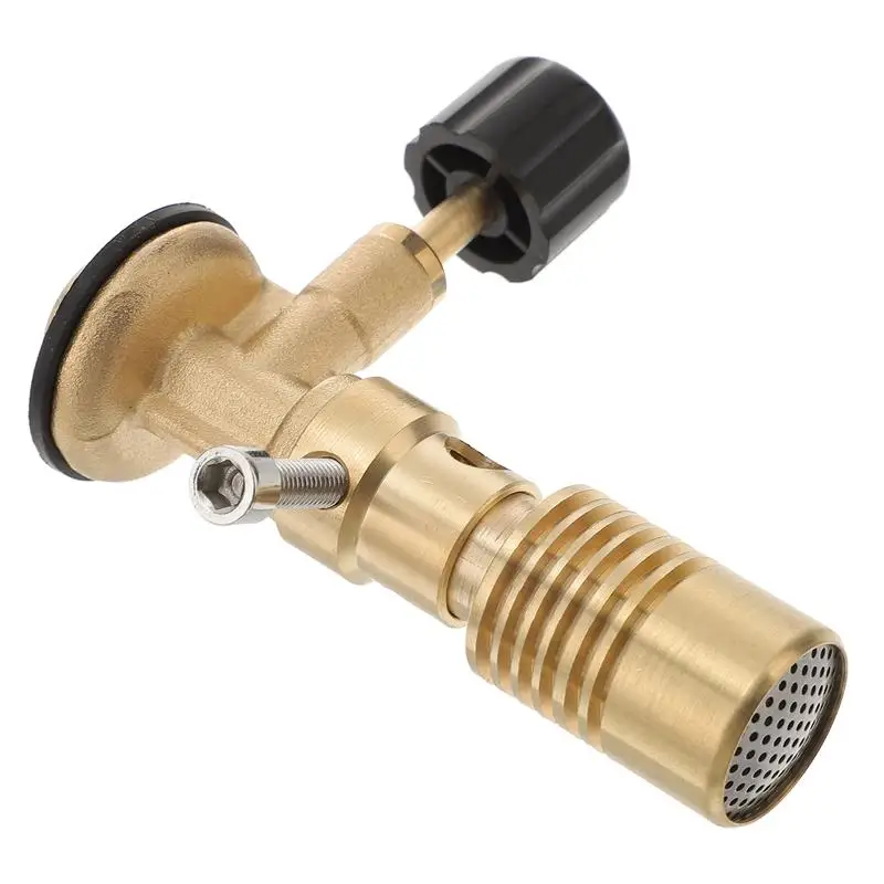 Burner Bunsen Gas Adjustment Portable Accessory Laboratory Premium Camping Brass Professional Propane Supply Heating Mini