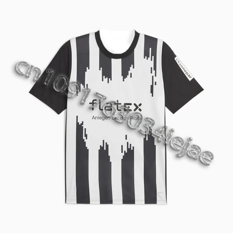 

2025 New Product Arrives in Germany, M Ö Nchengladbach Sports Children's 3D Printed Men's T-shirt, Football Club Jersey