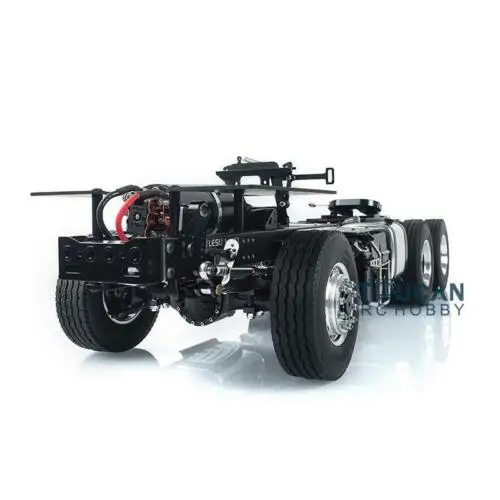

6*6 Lesu RC Metal Chassis For DIT 1851 3363 1/14 Remote Control DIY Model Truck Car 540 Motor TH15104