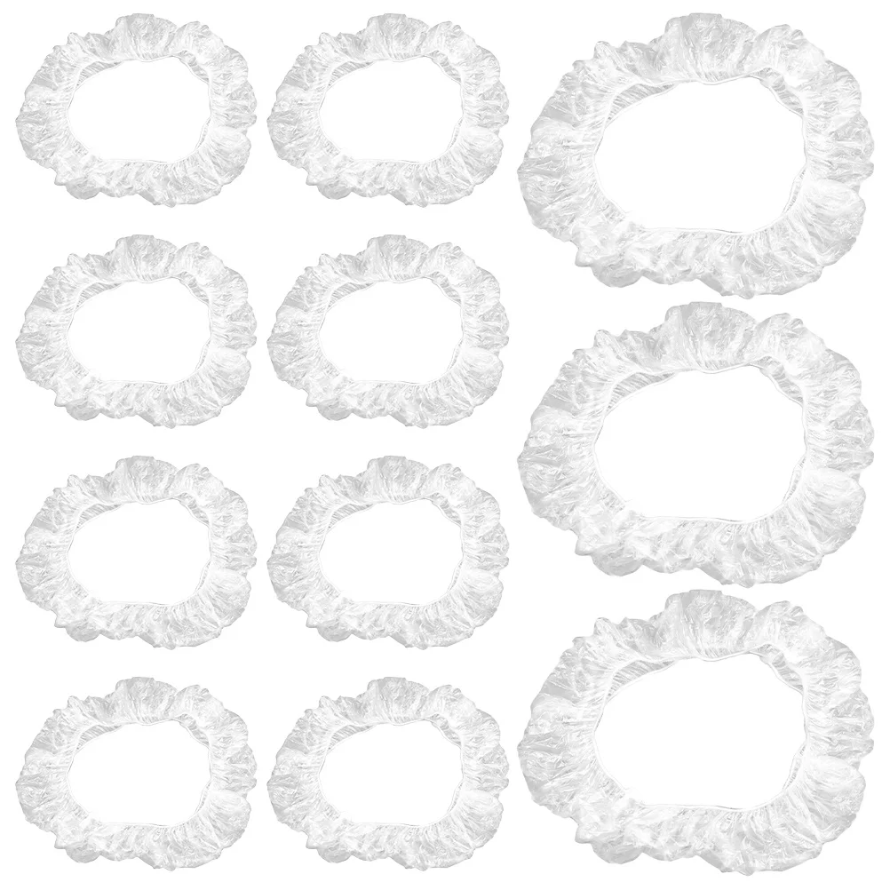 

250Pcs Steering Wheel Covers Disposable Elastic Plastic Protector Car Handle Easy on Off Car Steering Wheel Cover