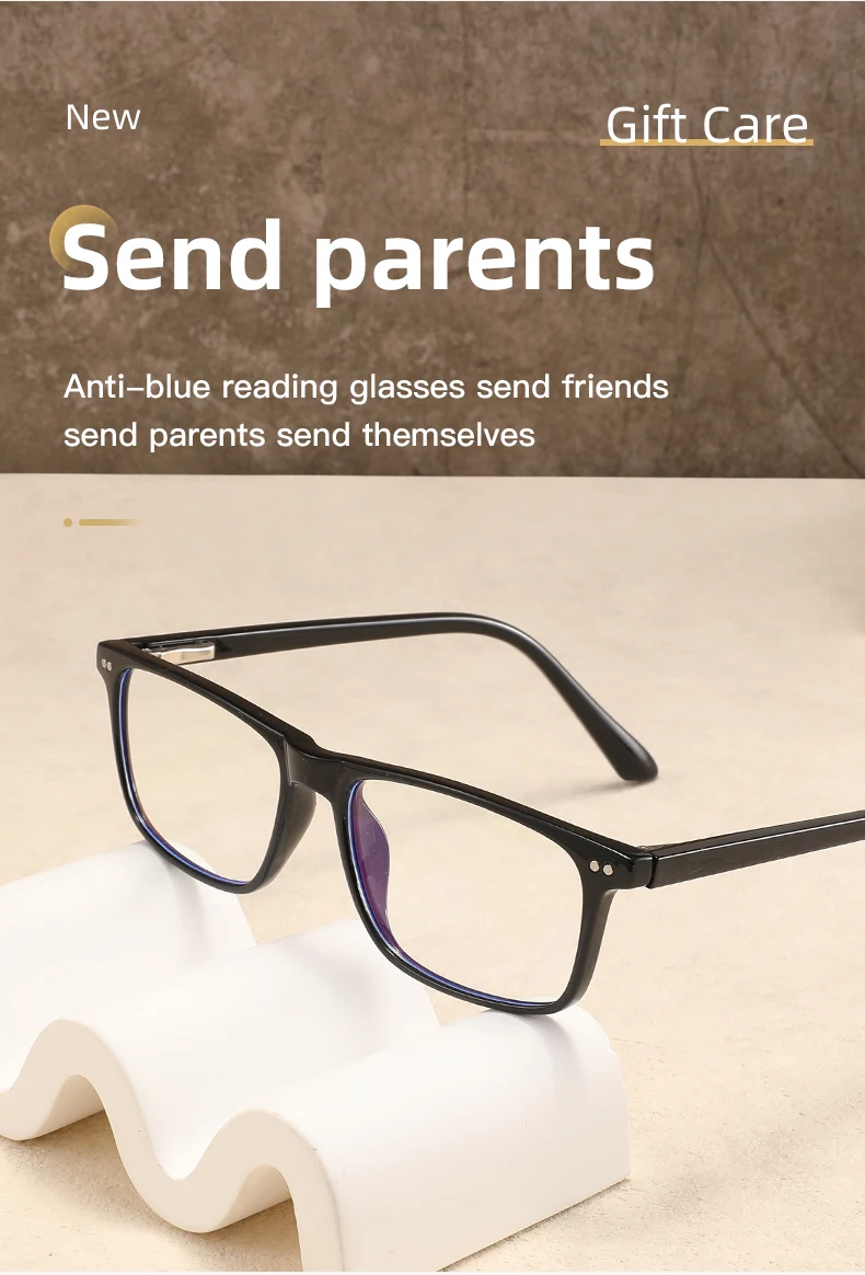 2025 NEUE Blaulicht-Lesebrille, Brillenrahmen für Damen und Herren, Retro-Acetat, Anti-Blaulicht-Computerbrille – Detail 3