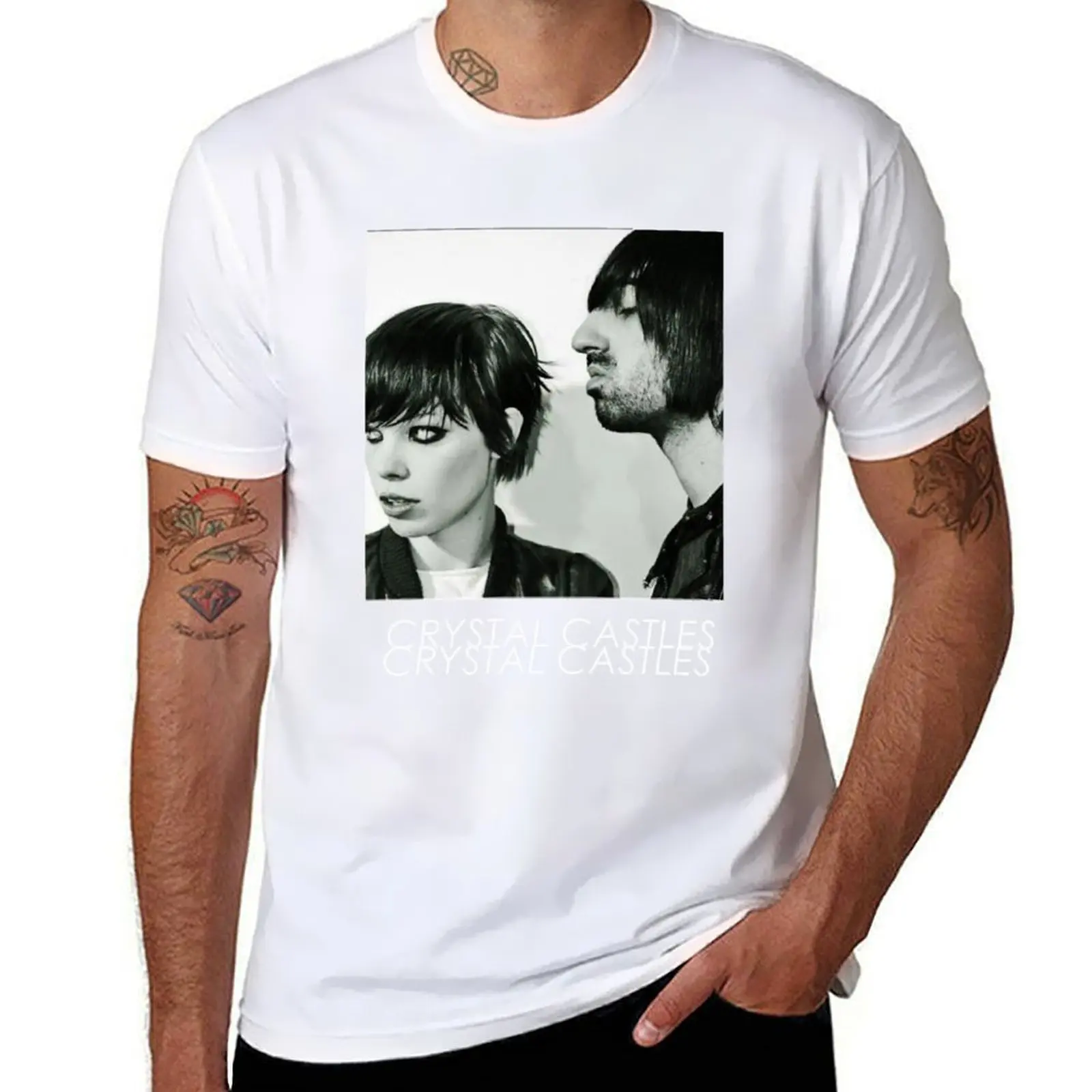 

Kristallschlsser T-Shirt t shirt man cotton t shirt man designer T-Shirt