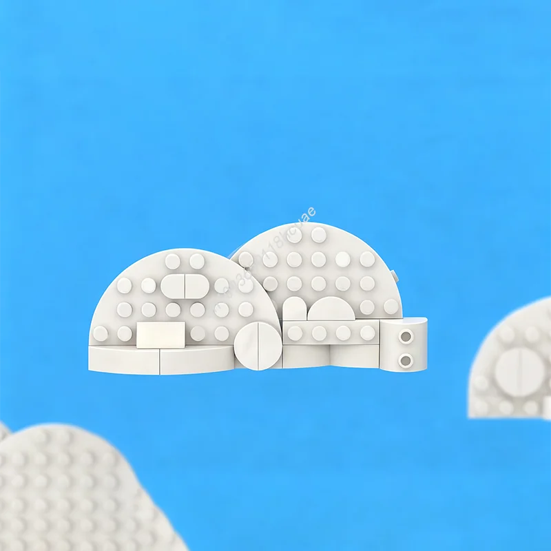 101 elementów MOC Tęczownik nan Model Klocki Edukacyjne Architektura DIY Pomysły na zabawki Prezenty urodzinowe świąteczne