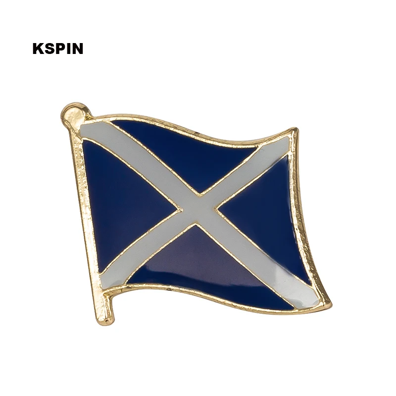 SCOTLAND BLUE Flag Badge Brooch Natinal Lapel Pins Flag Lapel Pins Country Flag Badge