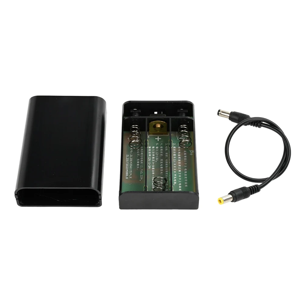 تيار مستمر 12 فولت الناتج 3x18650 بطارية UPS لتقوم بها بنفسك صندوق بنك الطاقة لجهاز التوجيه الهاتف المحمول اللوحي مودم كاميرا تلفزيونات الدوائر المغلقة