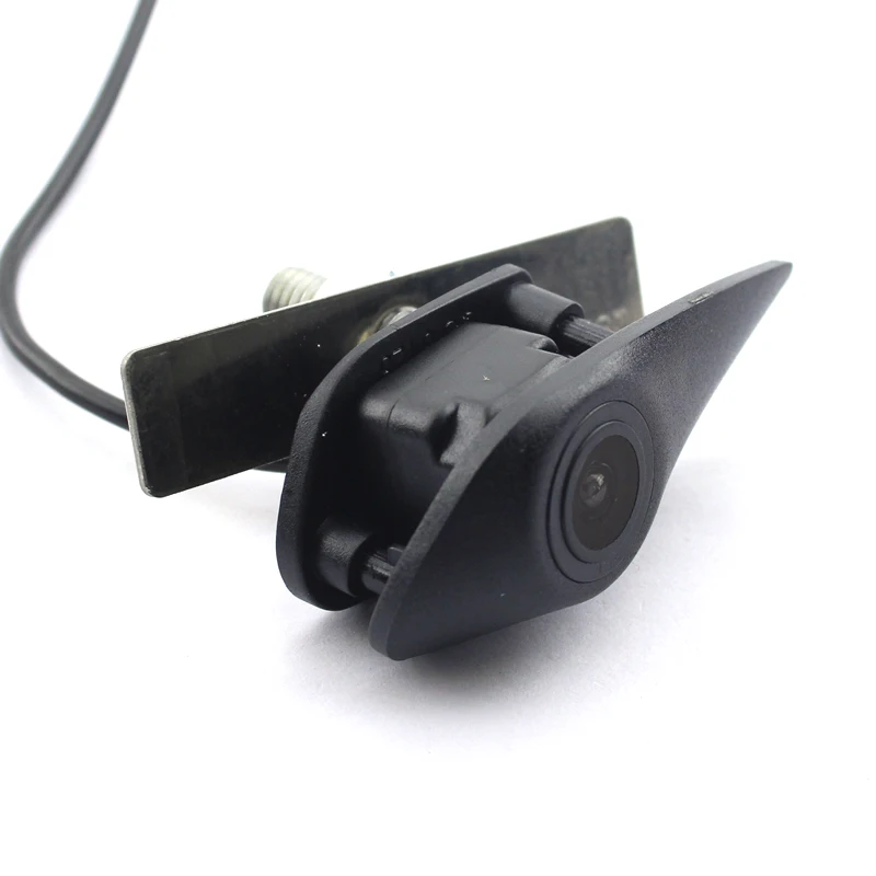 Car LOGO Front View Camera Night Vision HD Waterproof Wide Angle Blind Spot Area Parking For Hyundai Sonata LF 2015~2018