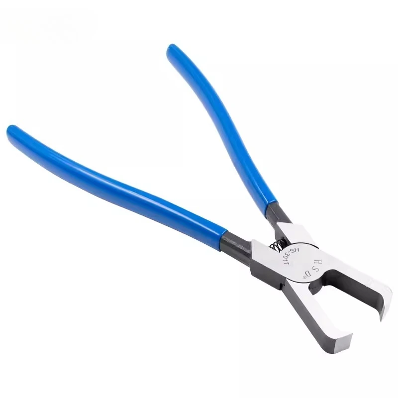 

Hard Rubber Strong Plastic Flat Jaw Wire Slot Extraction Pliers, Multi-functional Deep Cutting 17MM Wide
