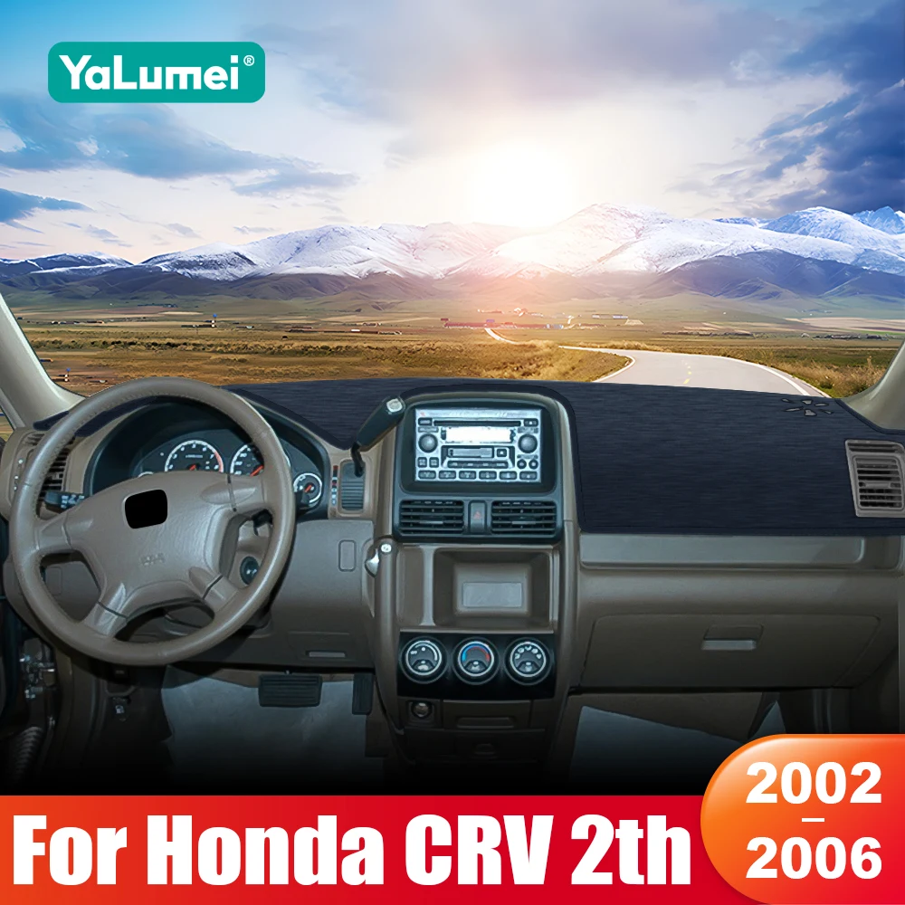 

For Honda CR-V CRV II MK2 2002 2003 2004 2005 2006 Car Dashboard Sun Shade Cover Pad Instrument Desk Non-slip Mat Accessories