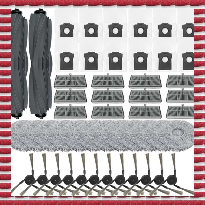 

A97G For Dreame Bot X40 Ultra/X40 Pro/S30 Pro Ultra Replacement Parts Accessories Main Roller Side Brush Hepa Filter Dust Bag
