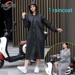 Raincoat Long All-in-one Full-body Protection Rainstorm Transparent Adult And Children Travel Outdoor Thickened Poncho