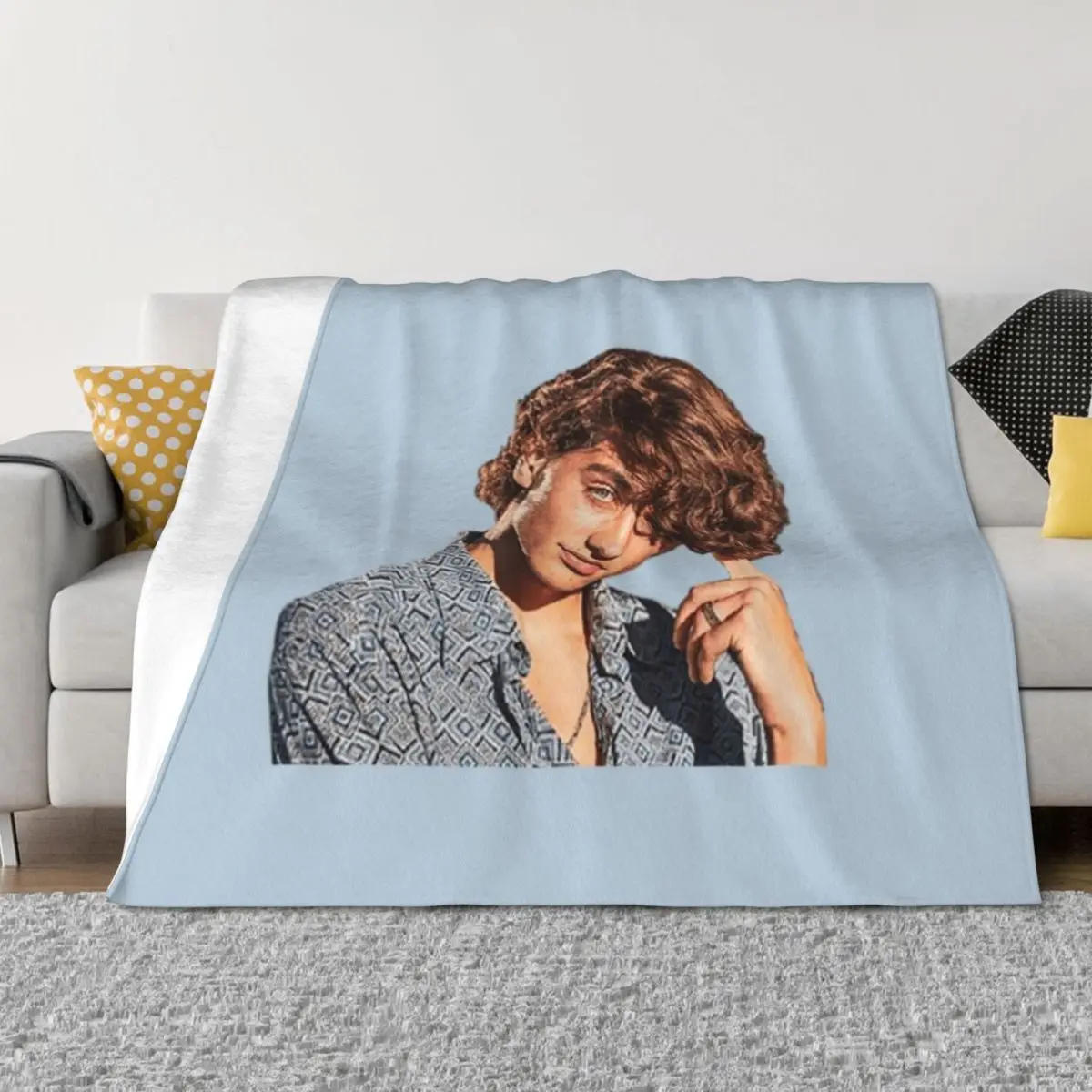 

Jeremiah Fisher a Jeremiah a Throw Blanket Plush christmas decoration Designers Soft Big Blankets