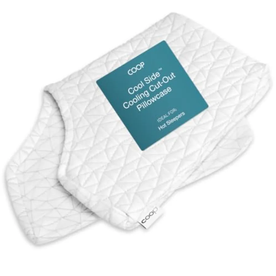 

Охлаждающая наволочка King Size с вырезами по бокам для тех, кто потеет во сне, двусторонняя, с вырезами по бокам, уютная