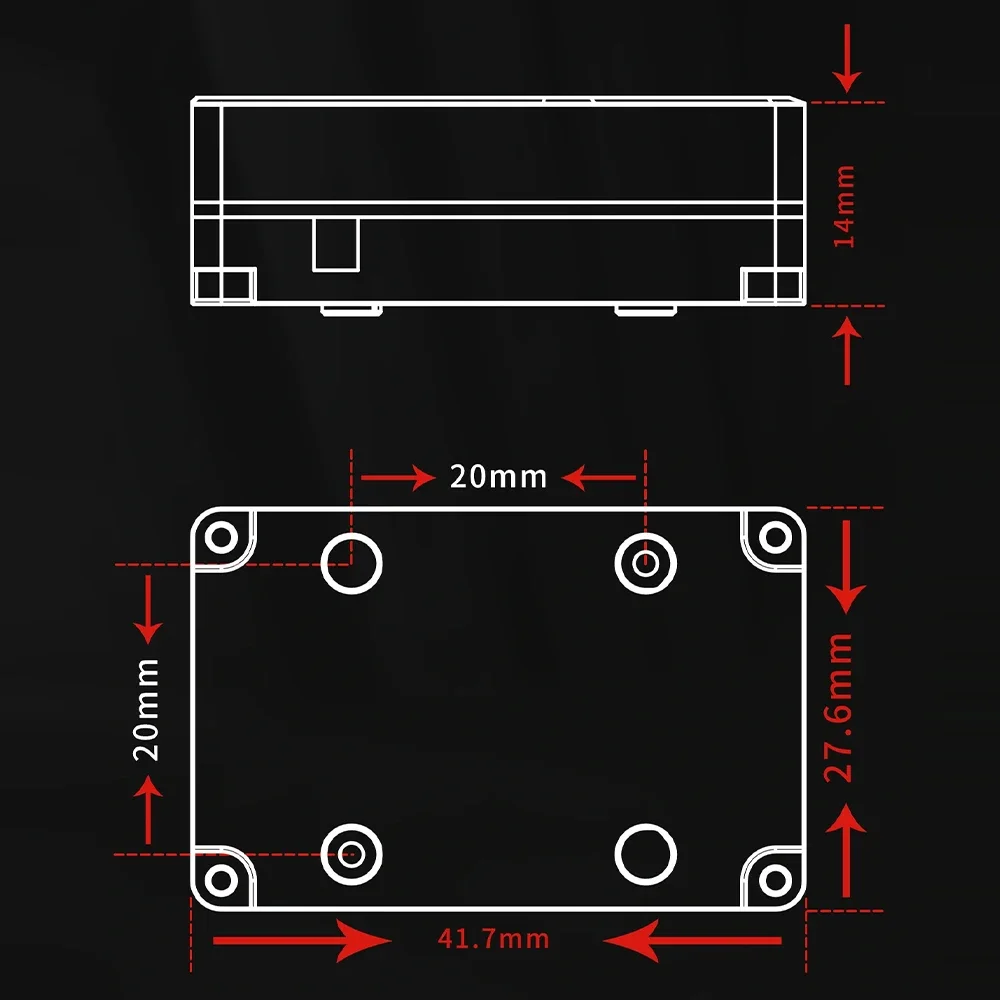AxisFlying ROCK 5.8G 3W VTX Wbudowany MLC Anty-zakłóceniowy Dwurdzeniowy Transmisja Obrazu Antena MMCX 7-28V do Drona RC FPV