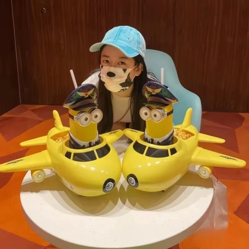 حار بيع مي نيون الفشار دلو حقيبة كتف النمذجة كوب عيون كبيرة أوتو الدراجة الفيلم الحصري السينما جمع هدايا عيد الميلاد