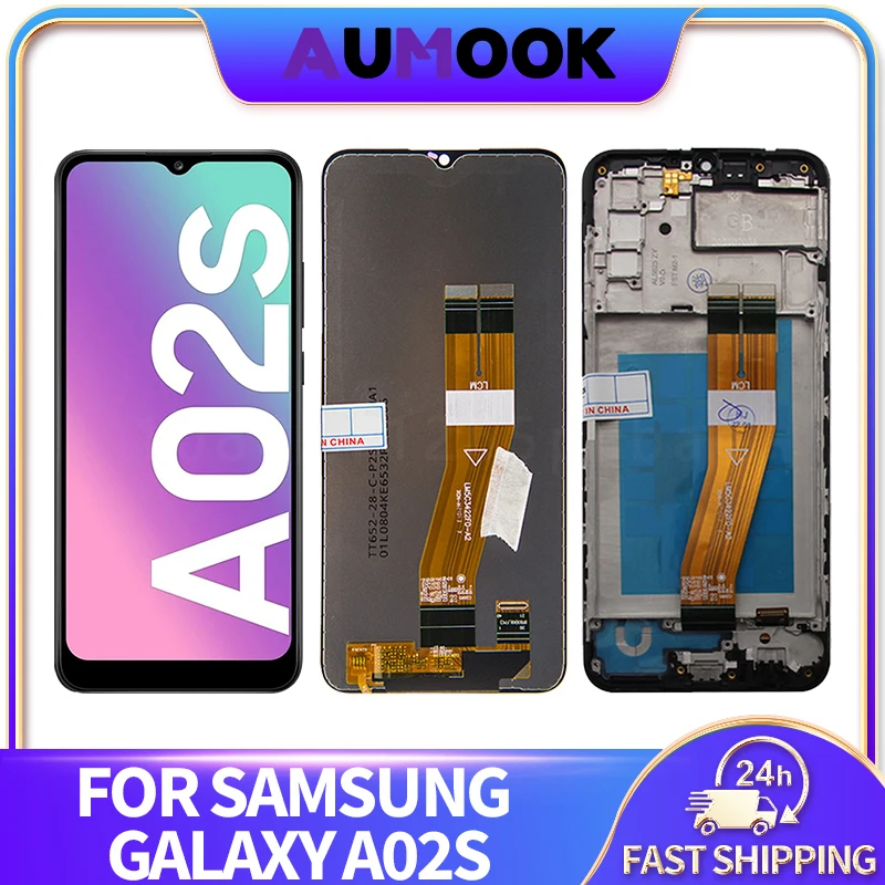 For Samsung Galaxy A02s A025 LCD Display Touch Screen Digitizer Assembly Panel Phone LCD Display Screen Replacement Repair Parts