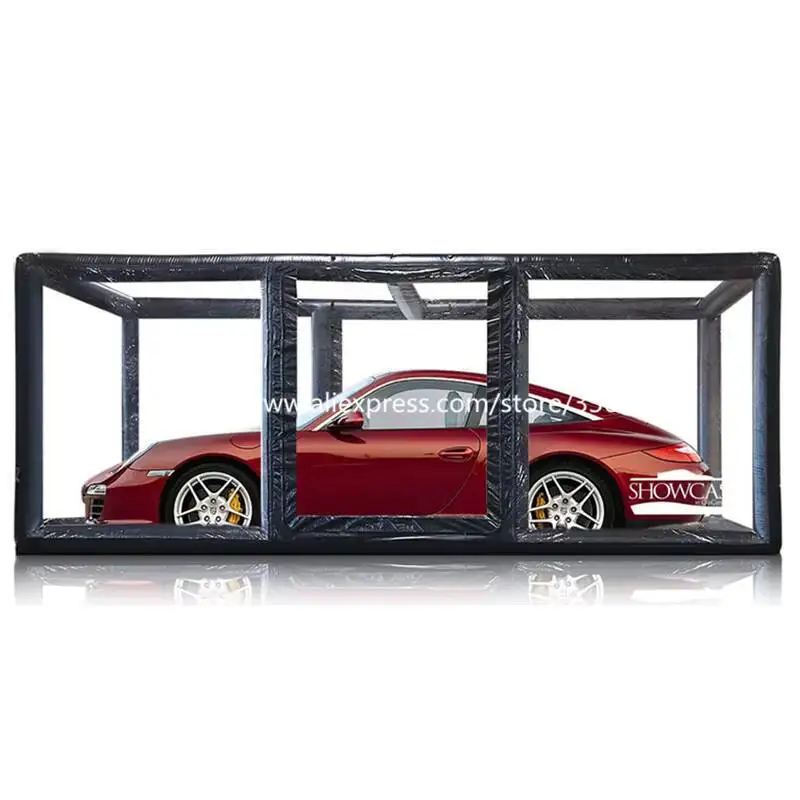 

Outdoor Portable Inflatable Car Wash Tent, Inflatable Car Garage Tent For Sale