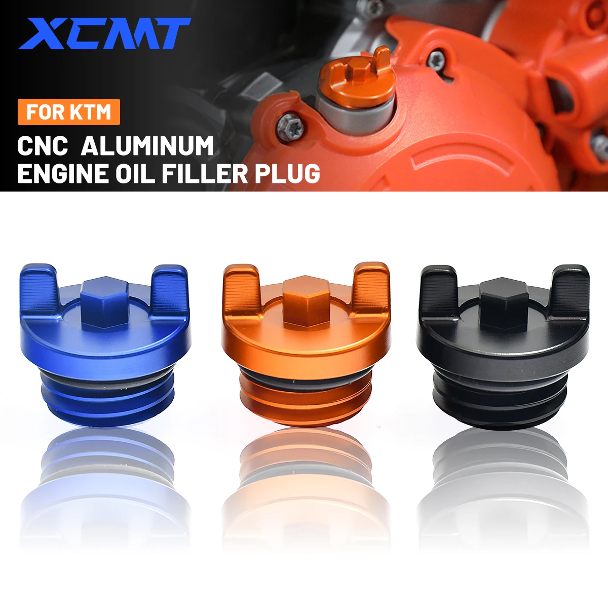 EXC EXC-F CNC Engine Oil Filler Plug Cap Cover For KTM 125 250 300 530 XC XCF XCW XCF-W XC-W Six Days MXC MXC-G SX SXF 690 790
