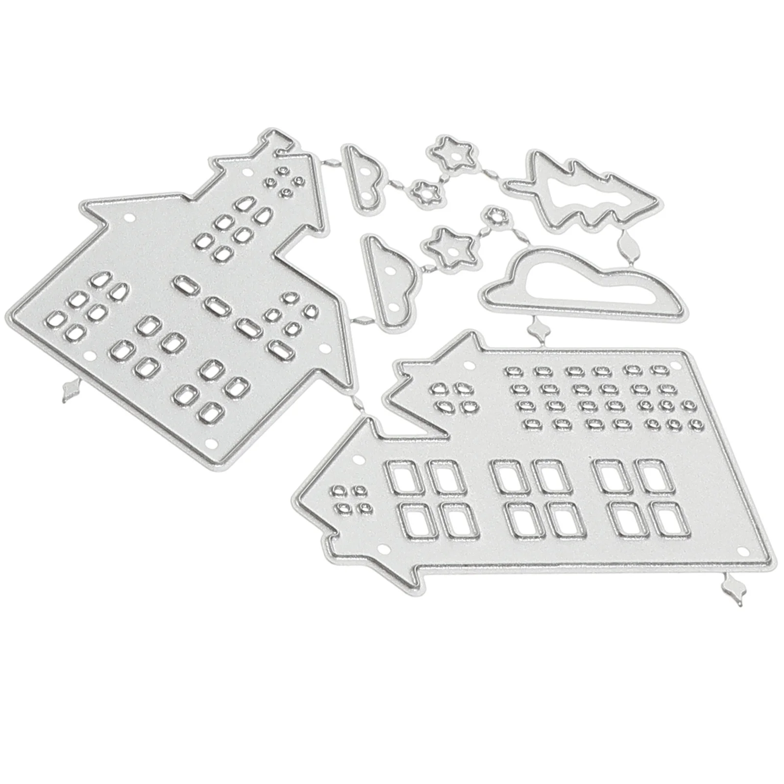 

Cutting Dies Metal Stencil Template Mould Unique Stars Design DIY Scrapbooking Album Paper Art Craft Decor Xmas House