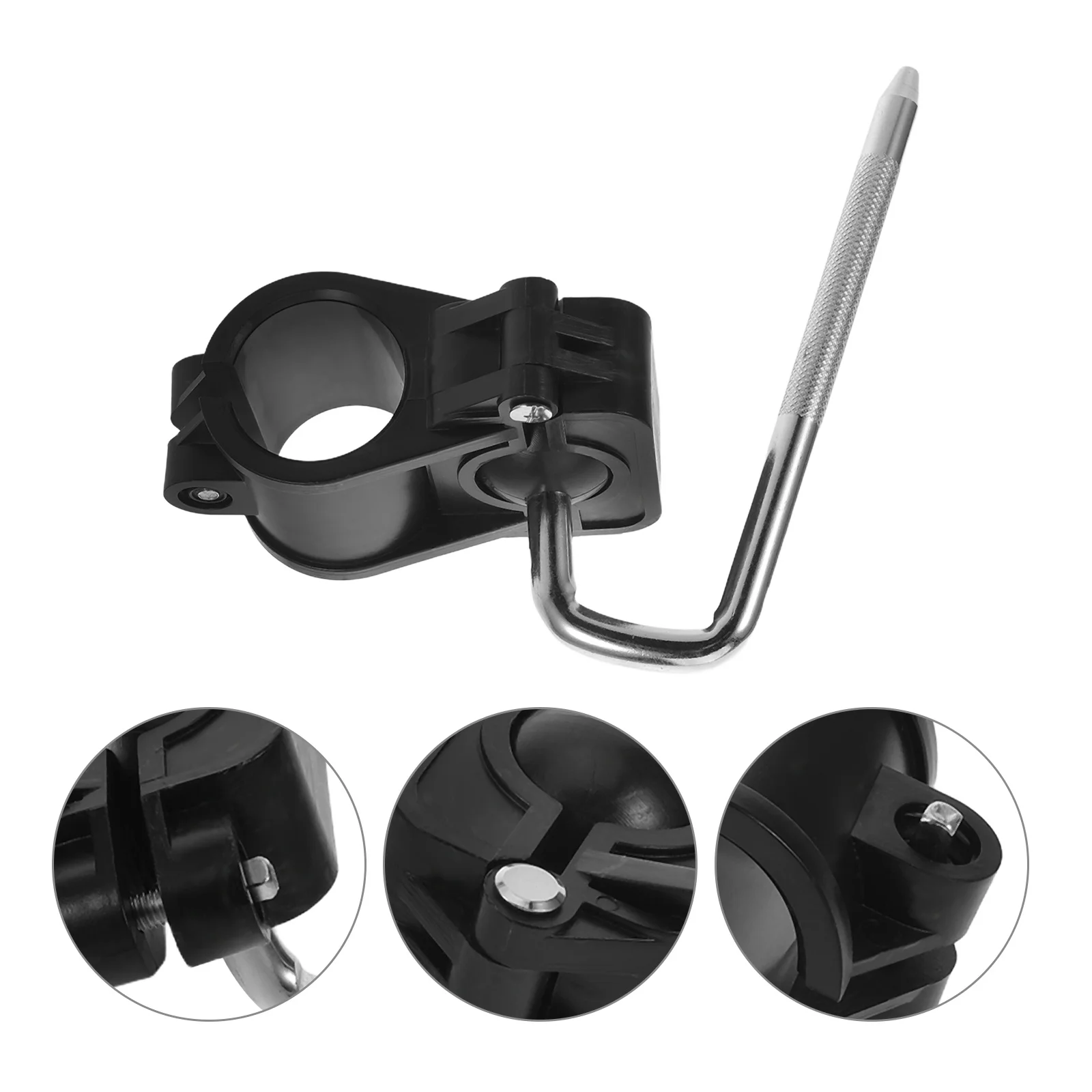 

Secure Structure Drum Mount Clip Effortless Installation on Drum Support Stands for Stable Performance Adjustable Mounting Clamp