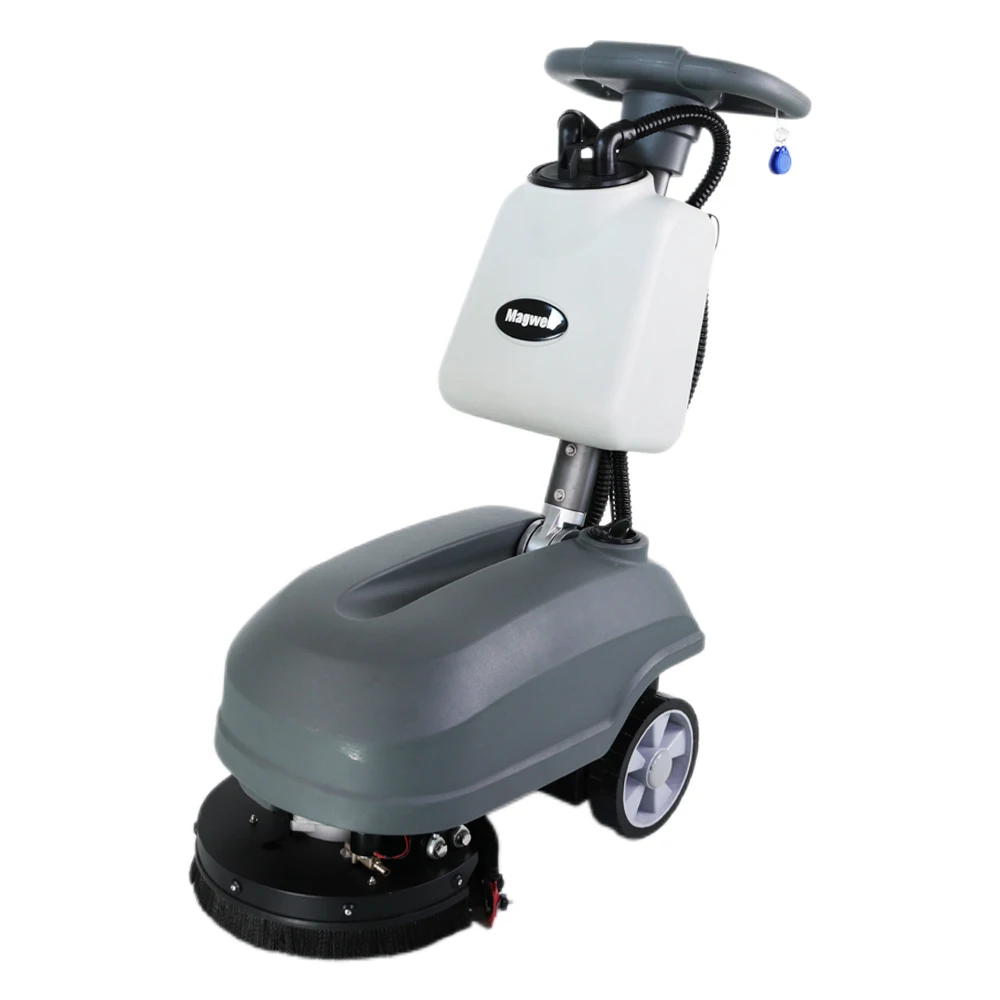 C350 Folding Automatic Scrubber Clean Machine Floor Scrubber for Shop and Supermarket