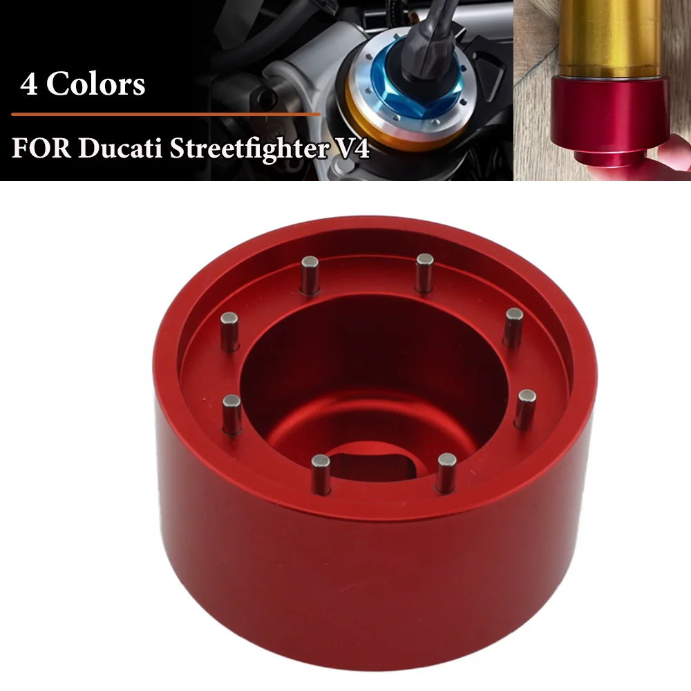 FOR Ducati Streetfighter Panigale V4 S R RS V2S V4S Multistrada Pikes Peak Shock Absorption Tool Shock Absorption Upper Cover
