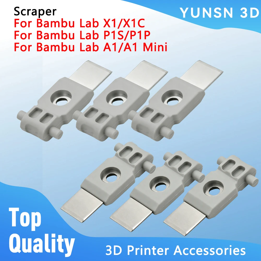 Scraper For Bambu Lab X1/X1C/P1S/P1P Filament Cutter Blades Replacement For Bambulab A1/A1 Mini 3D Printer Filament Spare Parts