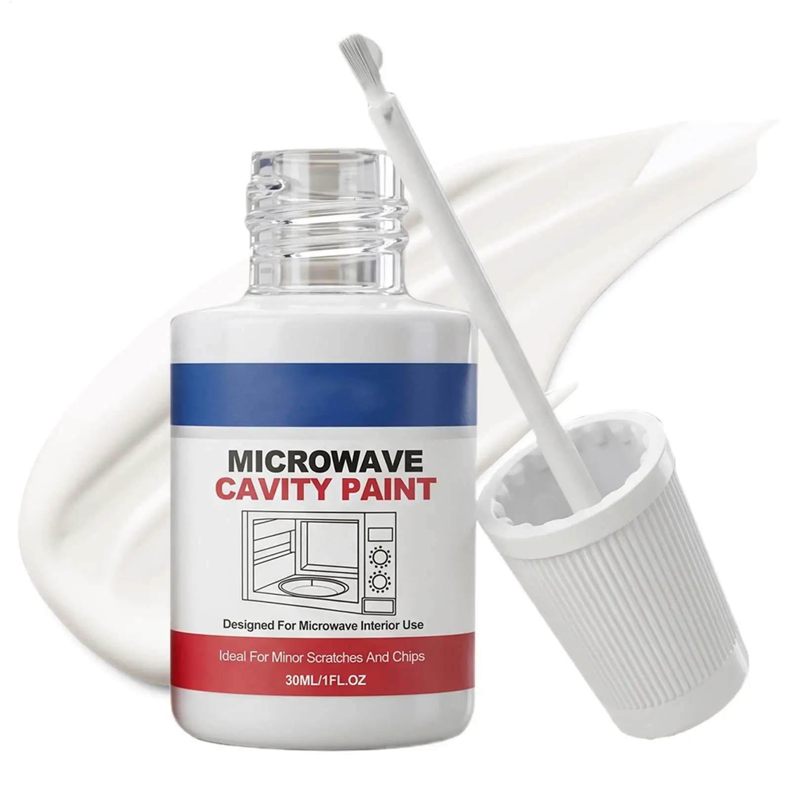 30ml Microwave Interior Cavity Paint Appliance Microwave oven inner wall repair paint for repairing scratches paint peeling